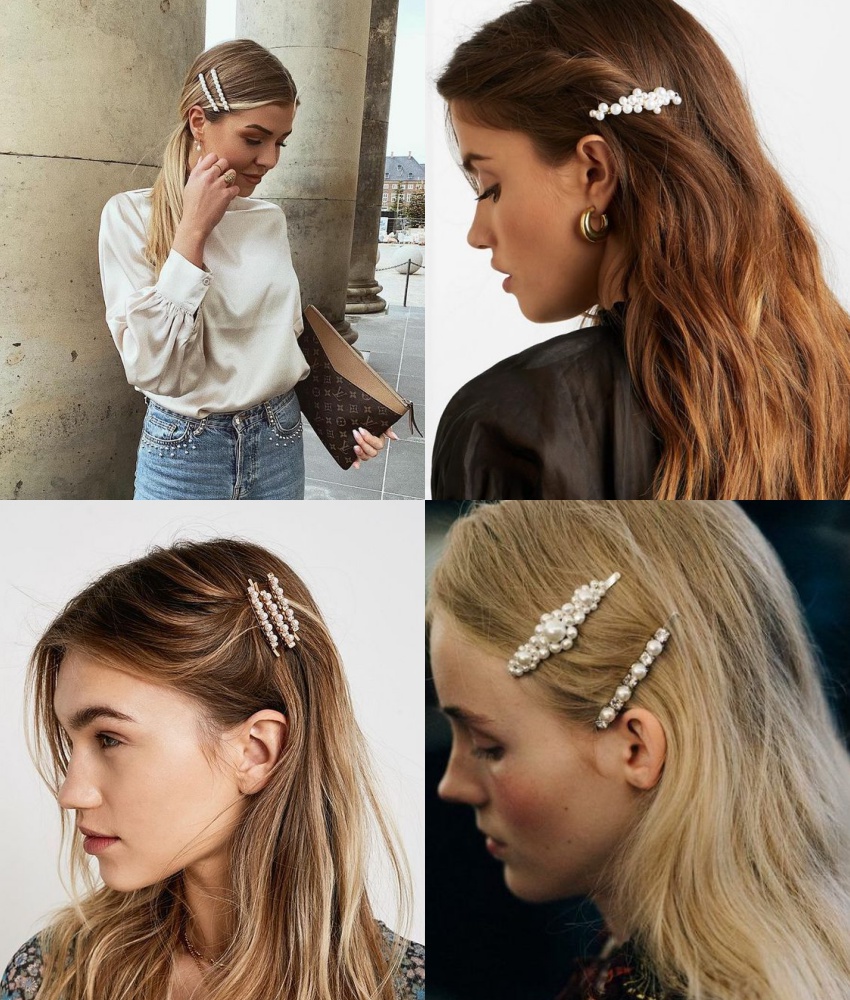 presilha de cabelo para coque