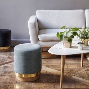 Tendências em puffs de luxo para uma decoração sofisticada