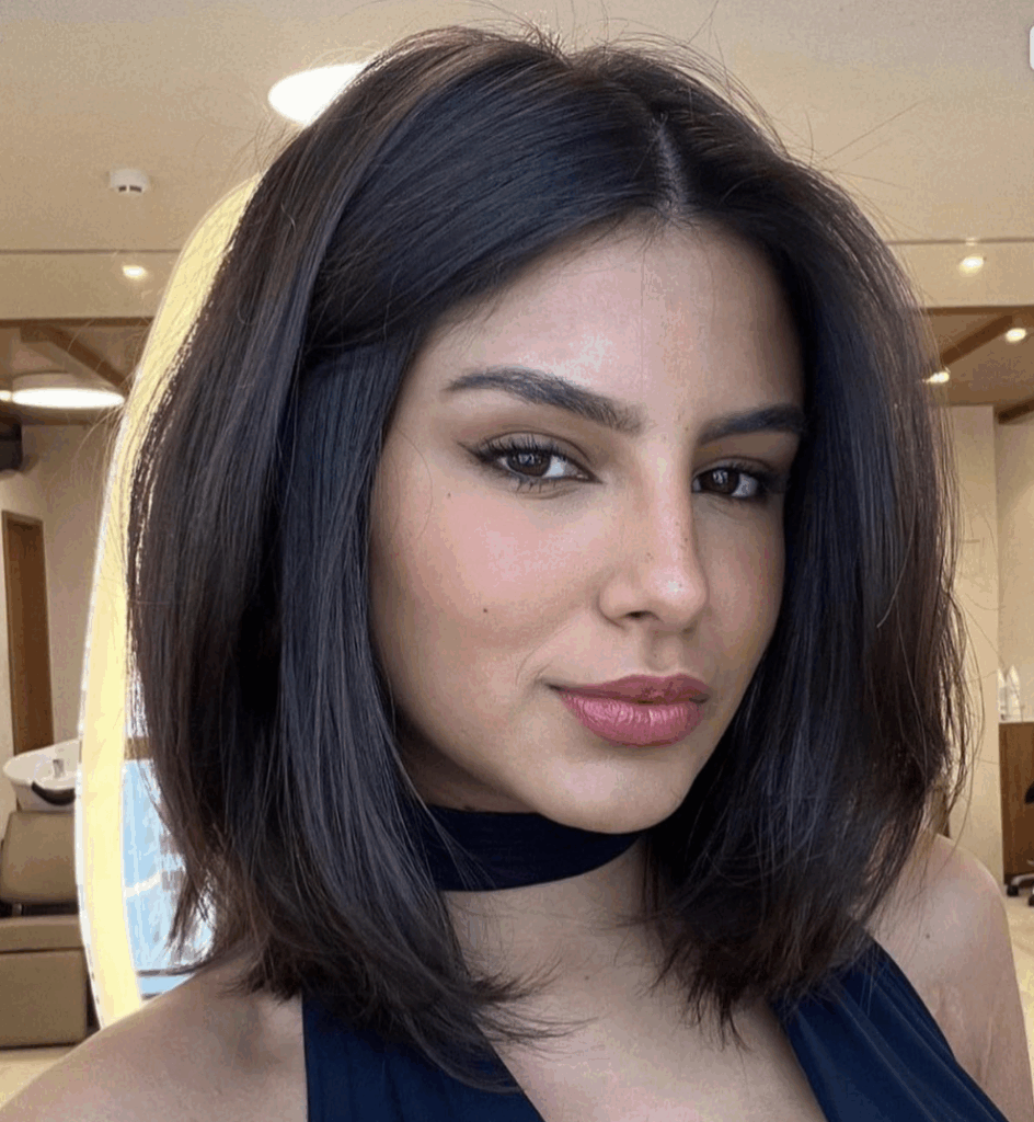 ideias de corte de cabelo reto para cada tipo de rosto