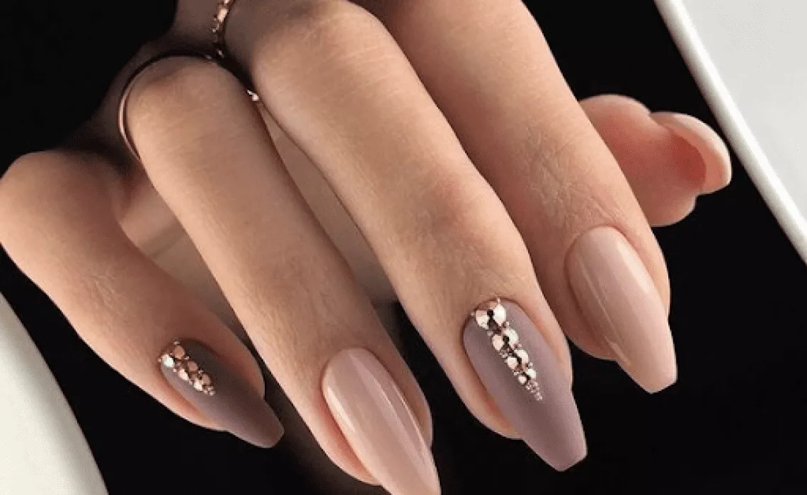 ideias de unhas de gel bailarina elegantes