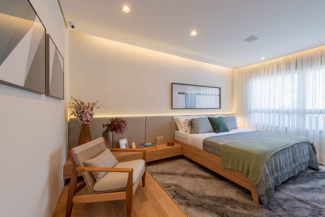 quarto de casal pequeno