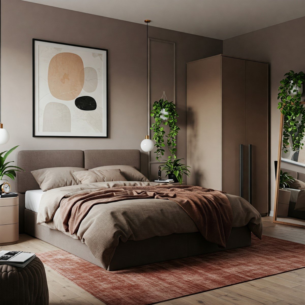quarto de casal moderno