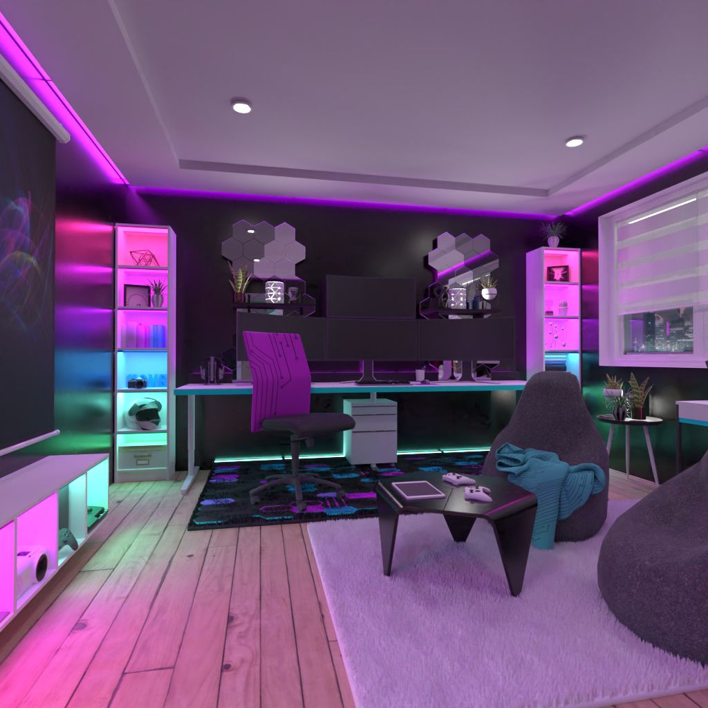 erros comuns ao montar um quarto gamer