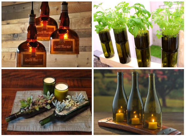 5 ideias para luminárias DIY com garrafas de vidro