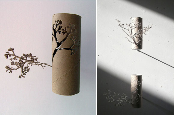 Artesanato Sustentável: Decorações Charmosas com Rolos de Papel