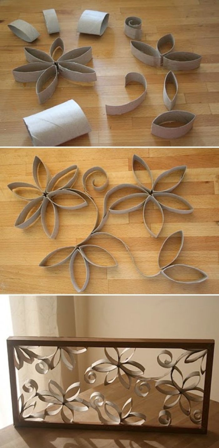 Artesanato Sustentável: Decorações Charmosas com Rolos de Papel