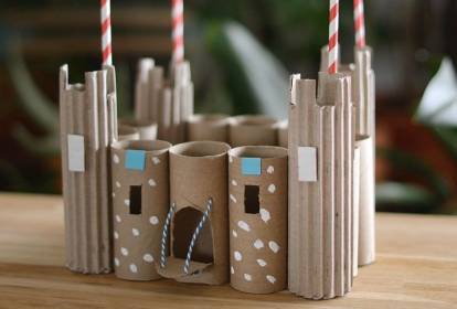 Artesanato 'Do Lixo ao Luxo': Decoração com Rolos de Papel