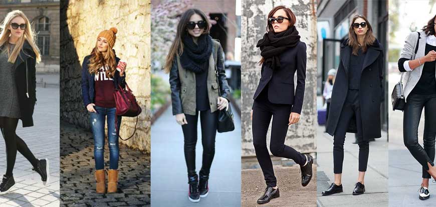 Sapatos Para O Inverno