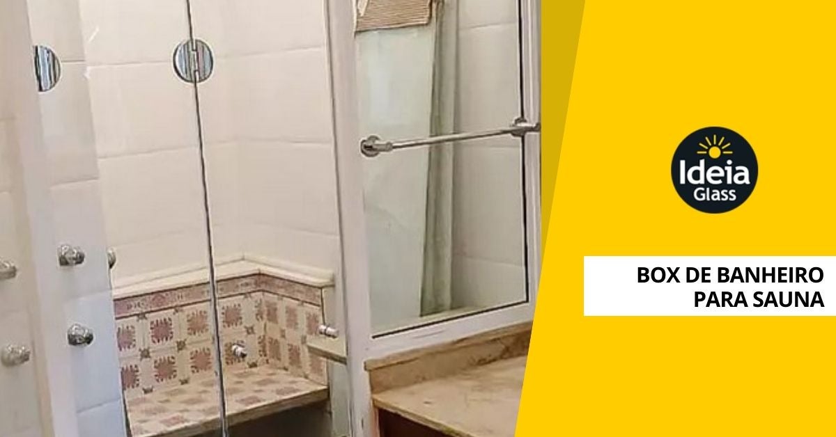 sauna a vapor box banheiro