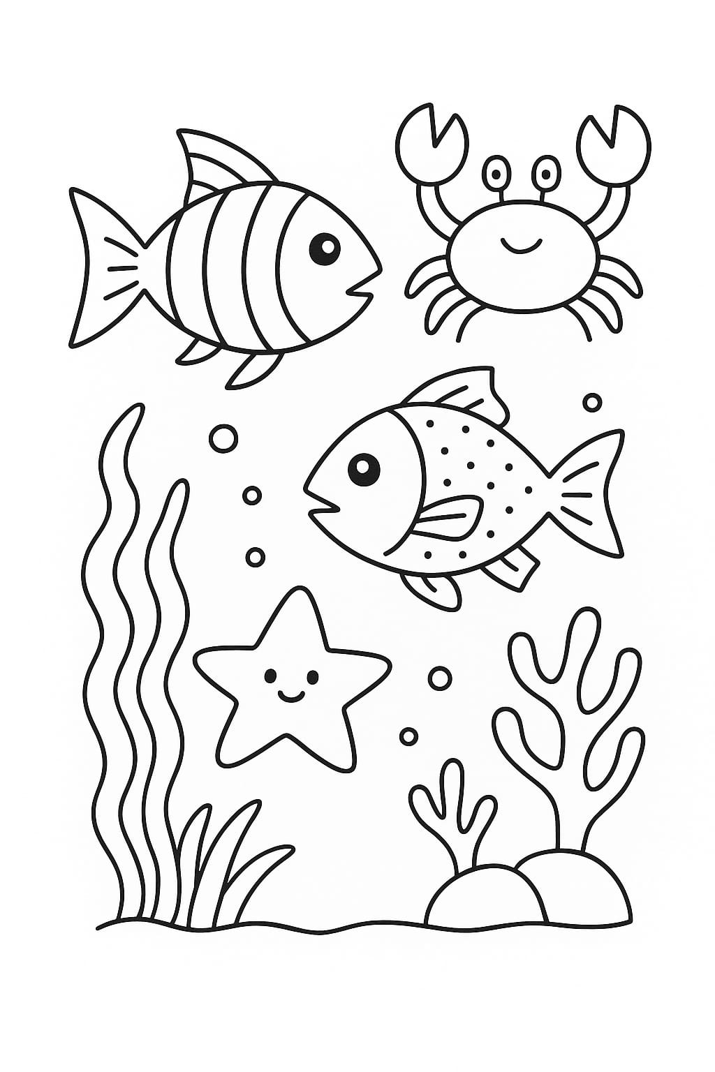 sereia para colorir