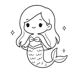 erros comuns ao colorir desenhos de sereia