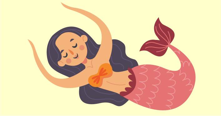 melhores desenhos de sereia para imprimir e colorir