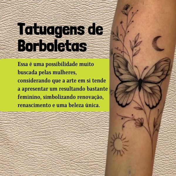 significado tattoo borboleta delicada