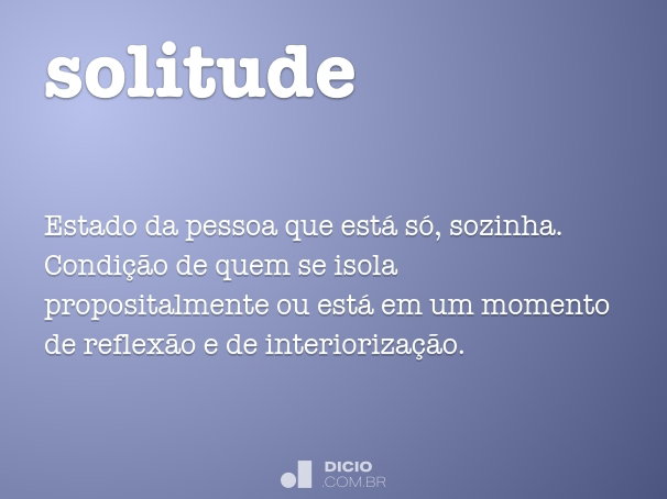beneficios da solitude para a mente