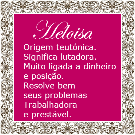 significado do nome helisa