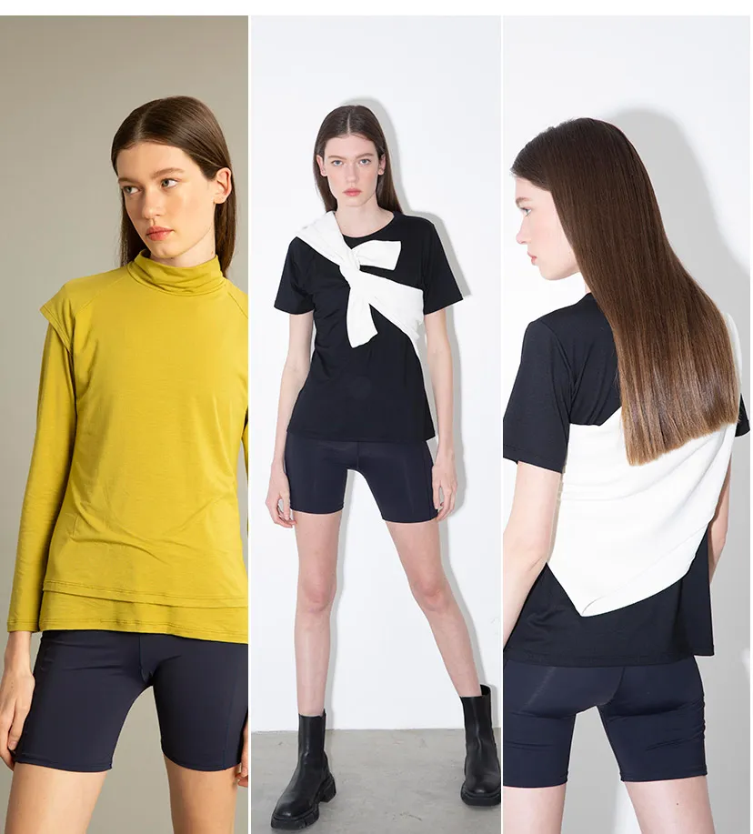 Sobreposição Vestido E Camisa