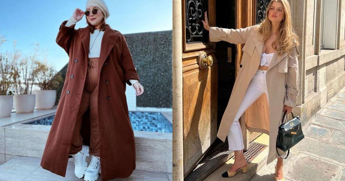 Sobretudo de lã batida vs. Trench Coat: Qual a diferença e quando usar cada um?