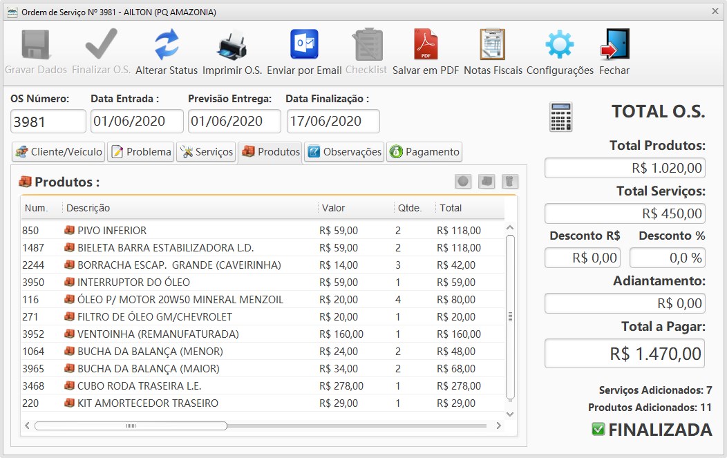 Comparativo: Bling vs vhsys para oficinas