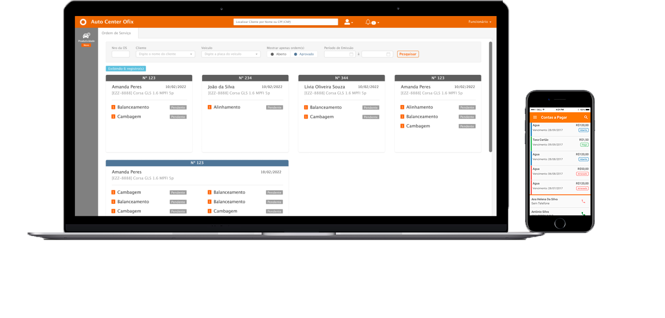 Funcionalidades essenciais de um software para auto center