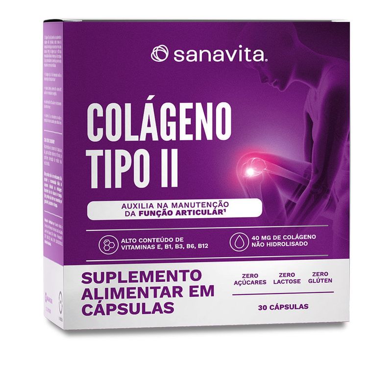 Suplemento de colágeno tipo 2 para articulações