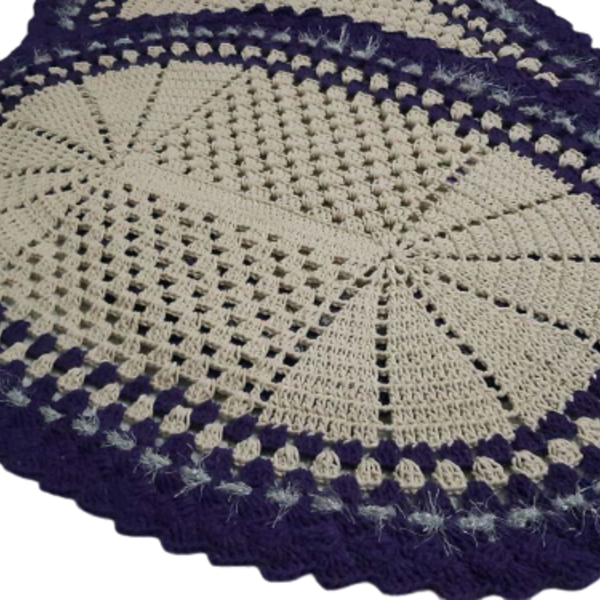 Tapete de Crochê Oval: Modelos e Preços para Decorar Cada Ambiente da Sua Casa