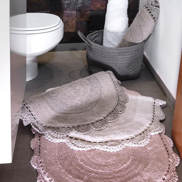 Transforme Seu Banheiro com um Tapete Oval de Crochê Dupla Face: Dicas e Modelos