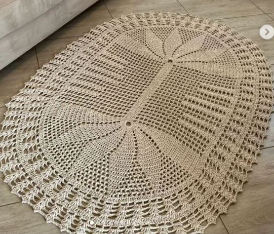 DIY: Aprenda a Fazer Seu Próprio Tapete Oval de Crochê com Nossos Tutoriais