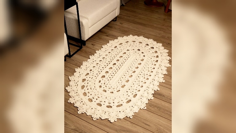 DIY: Aprenda a Fazer Seu Próprio Tapete Oval de Crochê com Nossos Tutoriais