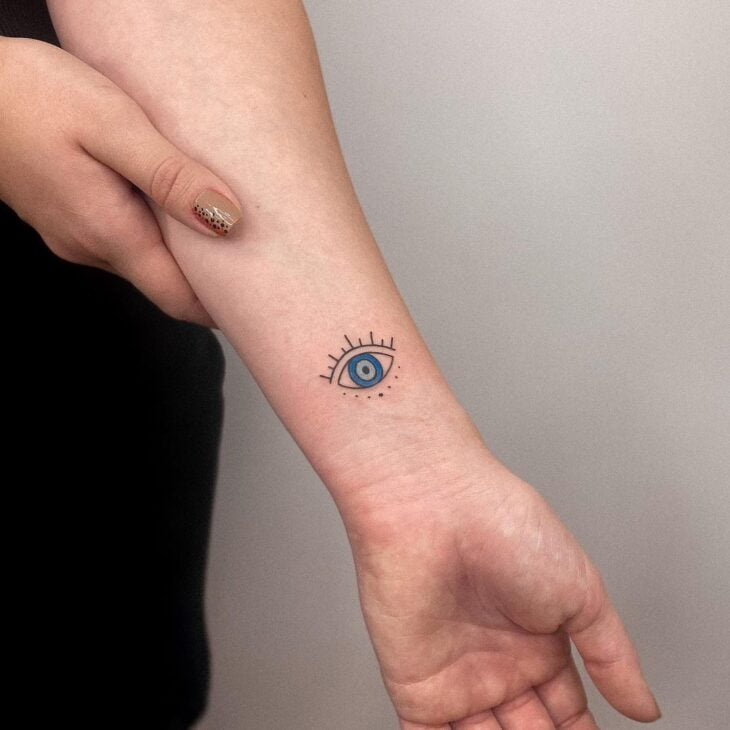 tatuagem olho grego vs olho de hórus