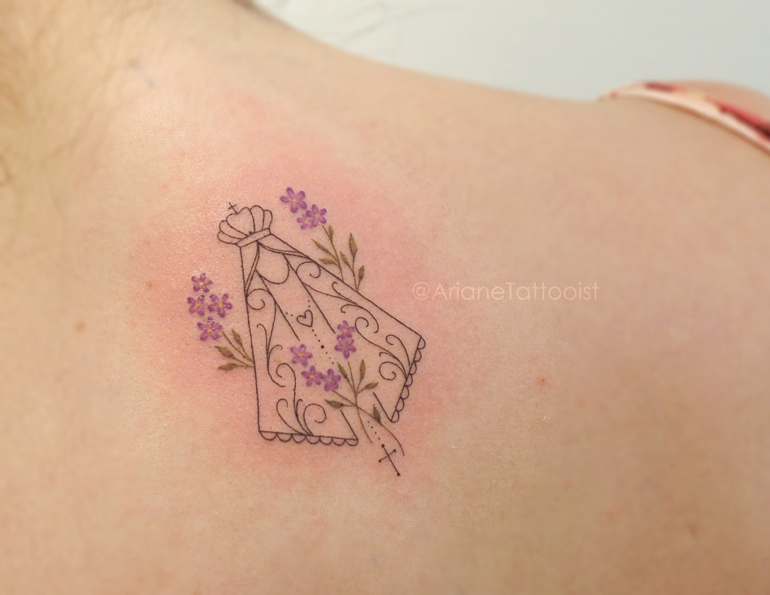 quanto custa tatuagem nossa senhora aparecida