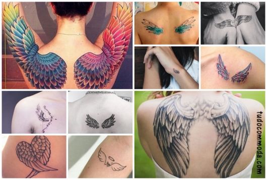 tatuagem de asas pequenas no pulso significado