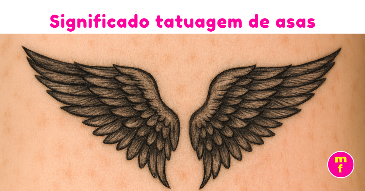 tatuagem de asas