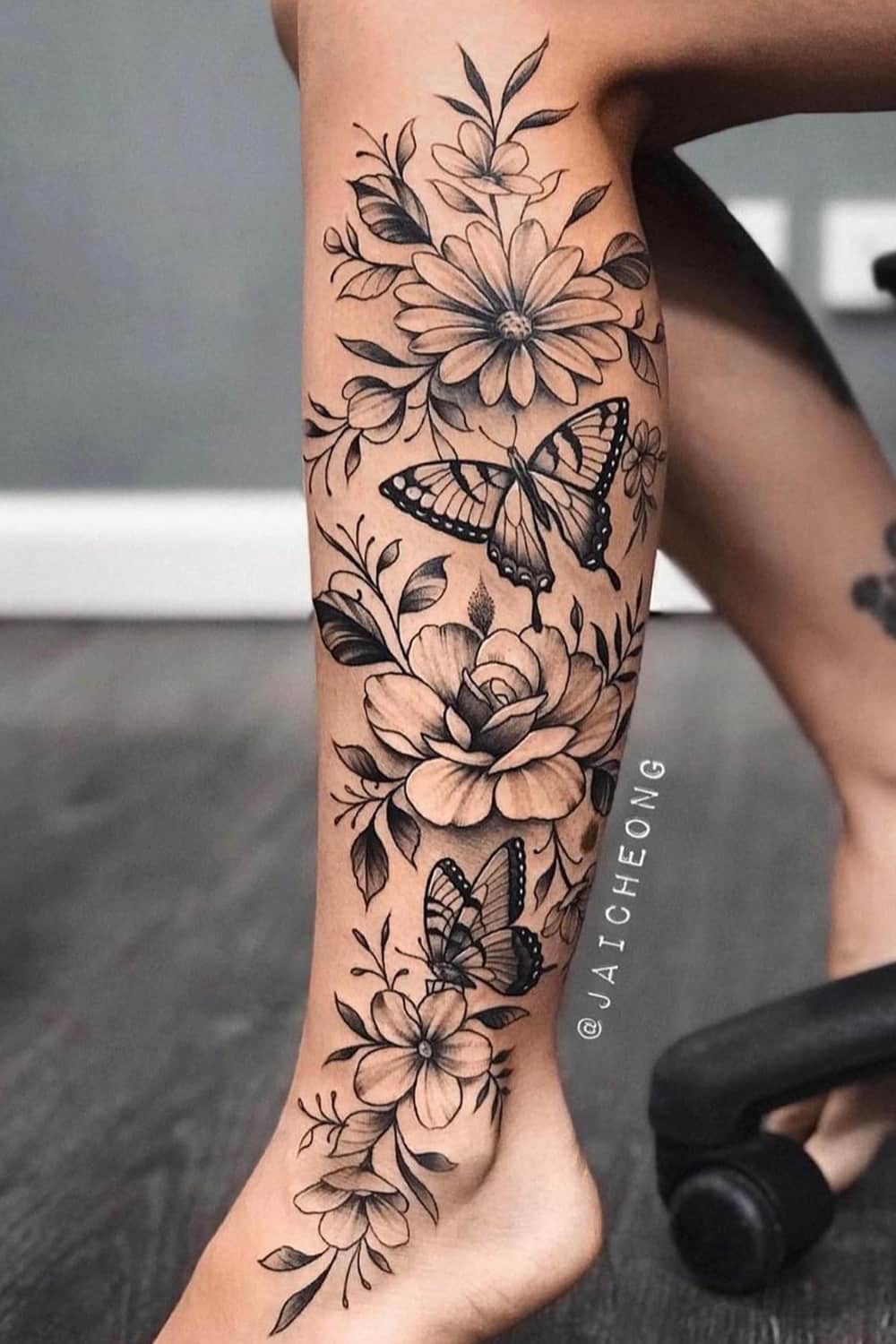 significado tatuagem rosa blackwork antebraço feminina
