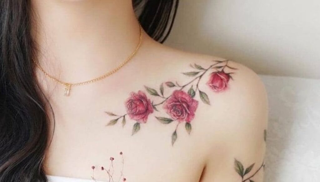 tatuagem feminina ombro significado