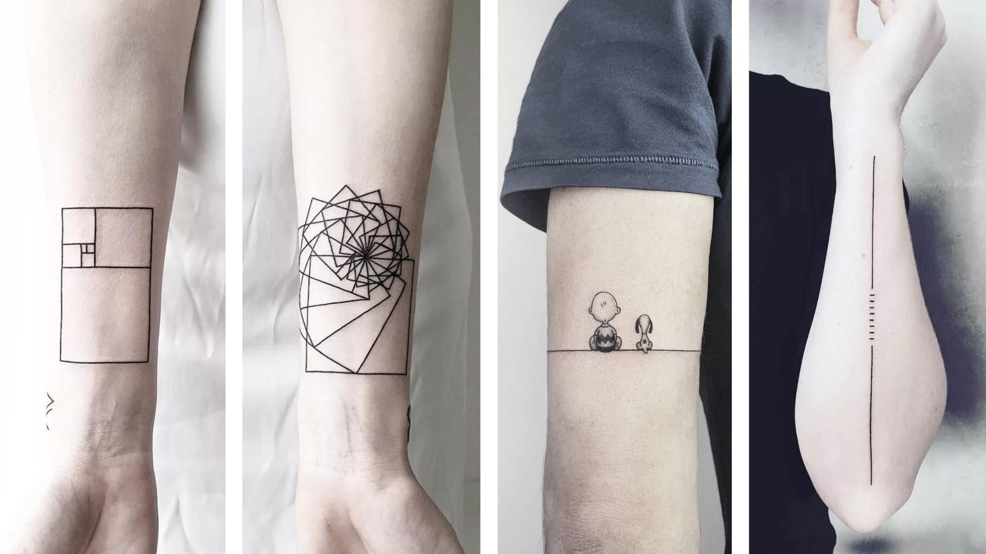 ideias de tatuagens fineline e minimalistas