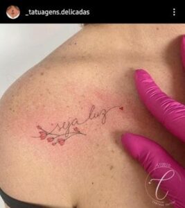 quanto custa tatuagem frase feminina