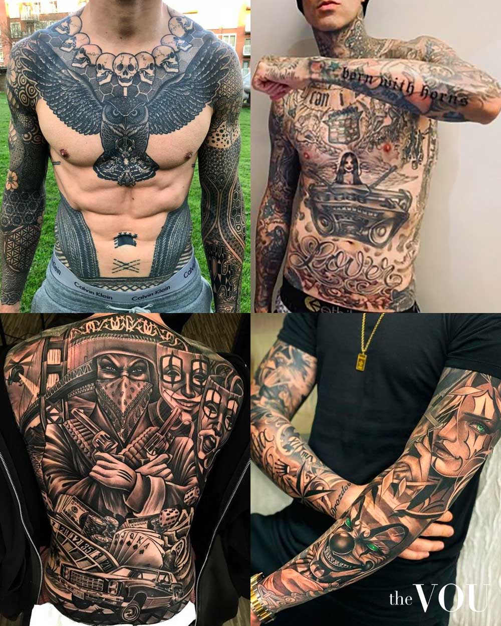 ideias de tatuagem grande para mulheres