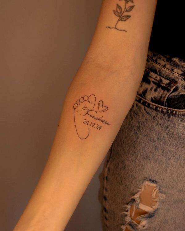 quanto custa tatuagem homenagem filho