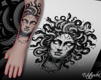 tatuagem medusa