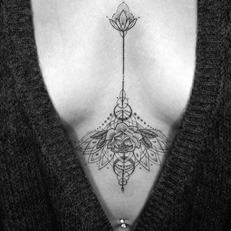 quanto custa uma tatuagem feminina no peito