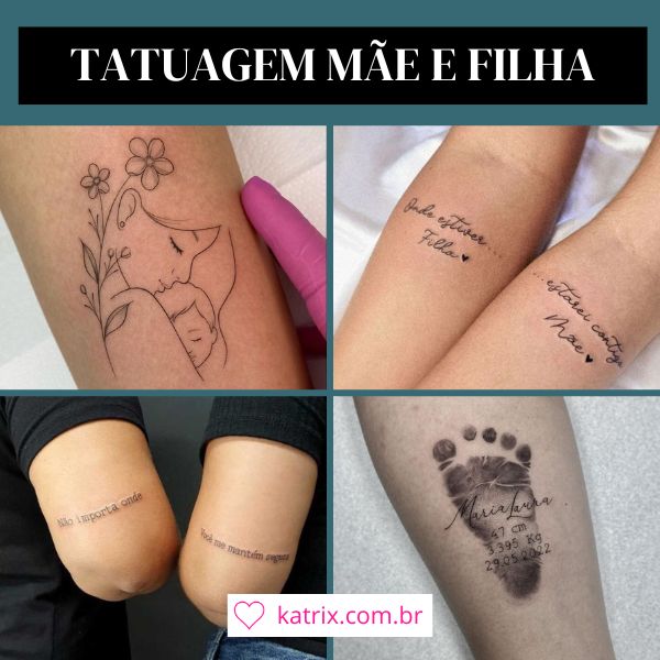 tatuagem para filha menina