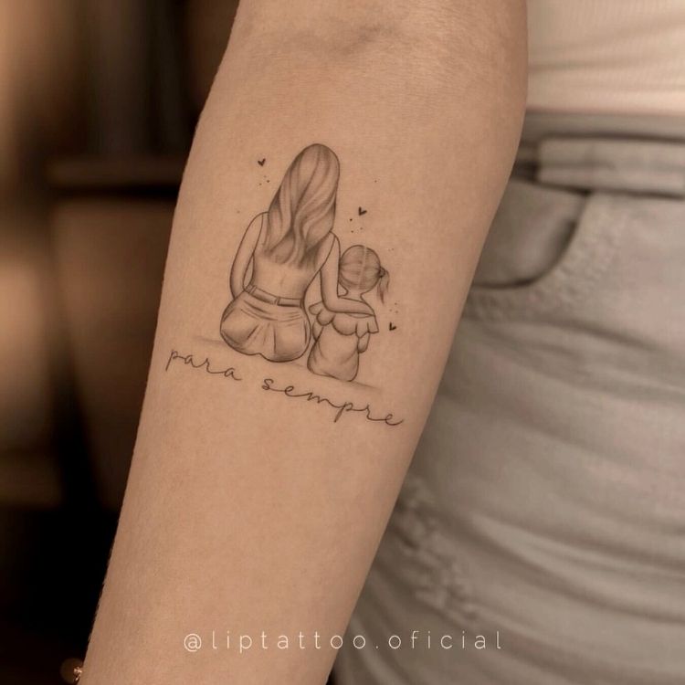 ideias de tatuagem para filha menina