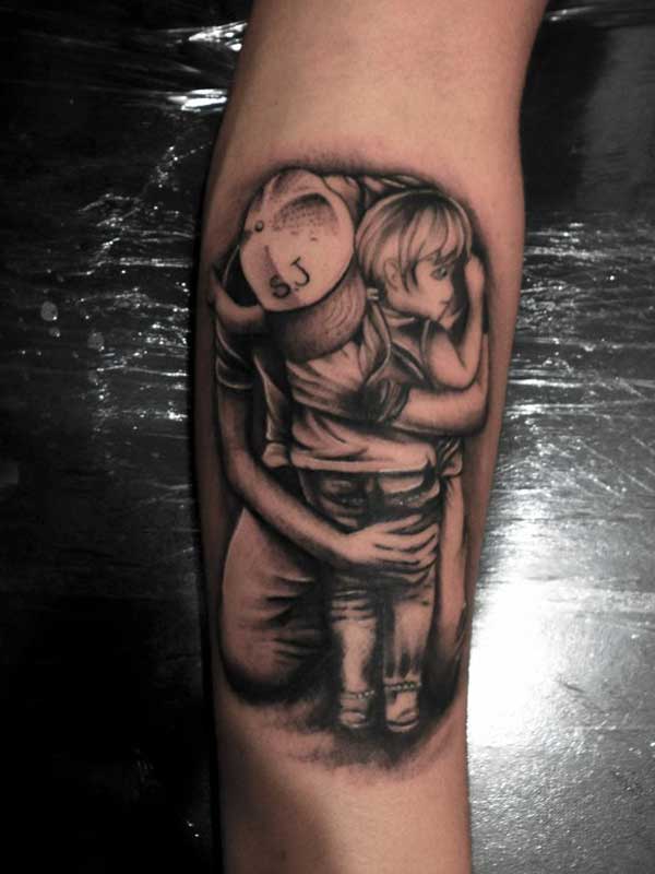 tatuagem para filha vs pingente