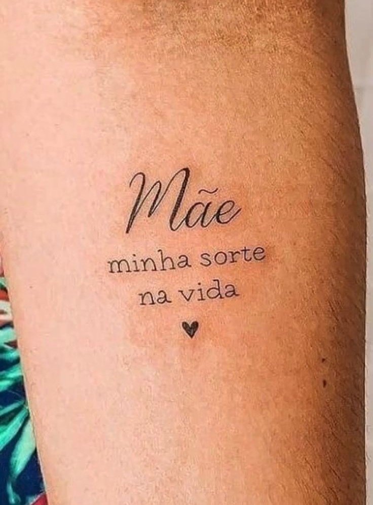 tatuagem mãe e filha vs mãe e filho