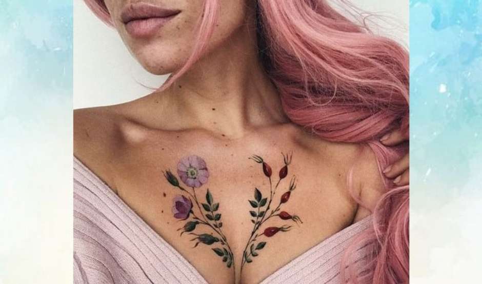 como diminuir a dor da tatuagem no peito