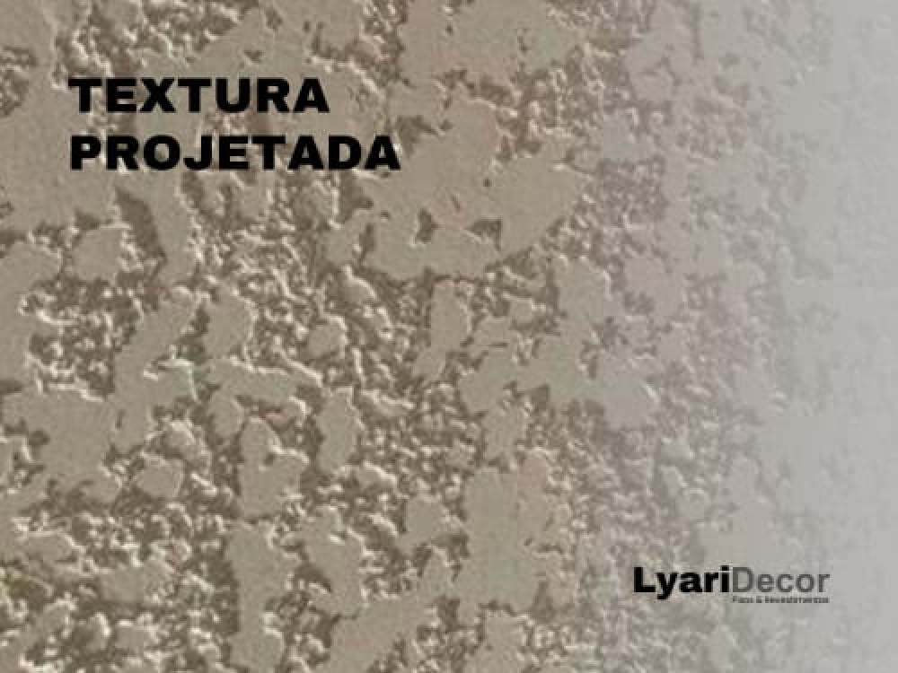 Custo mão de obra textura projetada