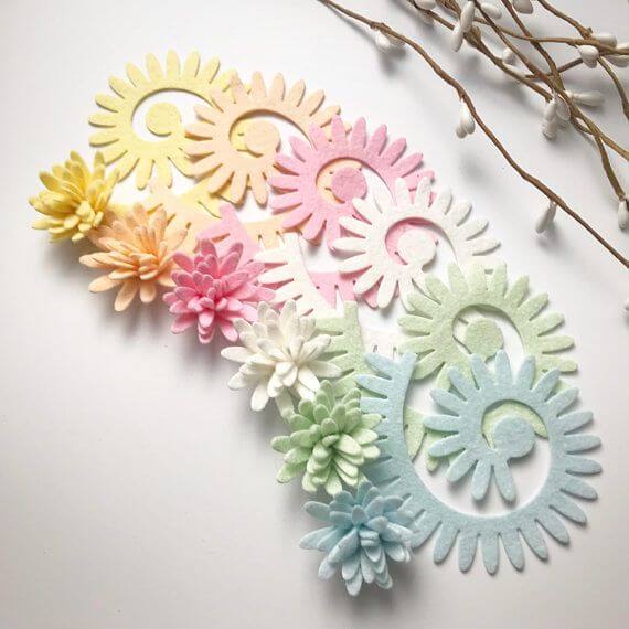 Onde Comprar Tiaras de Flor de Feltro Artesanais: Elo7