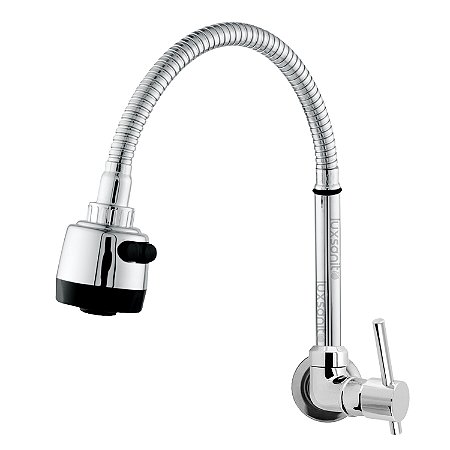 torneira gourmet flexivel parede