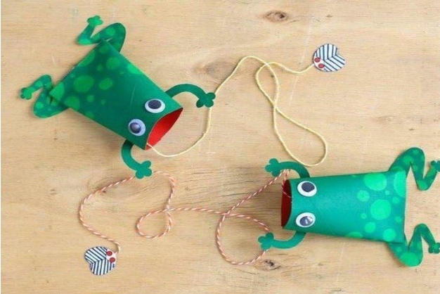 10 Brinquedos Reciclados com Rolos de Papel para Crianças