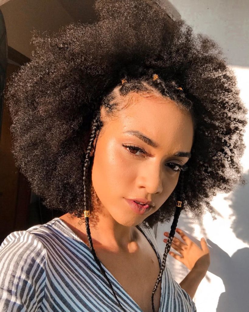 trança nagô jumbo vs box braids cabelo crespo curto